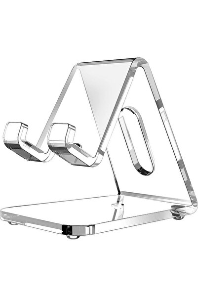 Choice Clear Acrylic Cell Phone Stand, Transparent Phone Stand for Desk, Suit...