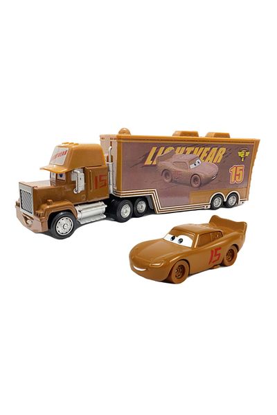 Choice 15 Disney Pixar Cars Container Trucks Mack Mcqueen Racing Jackson Storm Ramirez 1:55 Die Cast Model