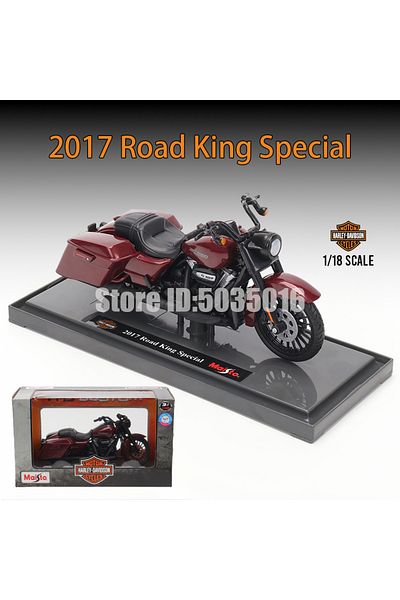Maisto 2017 Road King 1:18 Multiple Styles Harley-davidson 2013 Flhtk Electra Glide Ultra Limited Al