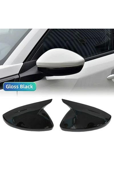 Choice Bright Black For Peugeot 208 2020-2023 Peugeot 308 2014-2020 508 2008 Rearview Side Mirror Cover Win
