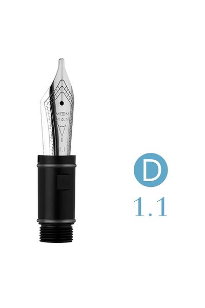 Choice Flat Nib 1.1 New Moonman P136 P138 Q1 Disassembly Tool Piston Assembly Nibs Repair Assembly Cleaning