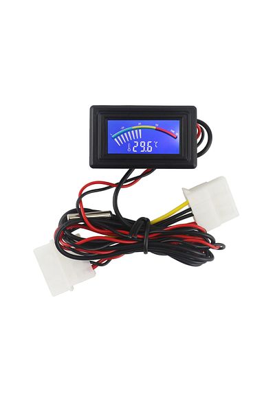 Choice DC 4-25V Digital Thermometer LCD Display Screen Car Water Temperature Meter NTC 10K Metal Probe f...