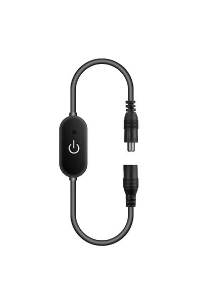 Choice Black Dc12v 5v 3a Led Tape Lights Touch Dimmer Switch Brightness Dimming Memory Function With Dc Plu