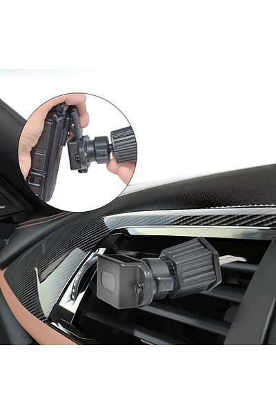 Choice Two Way Radio Car Holder Bracket Steel Hook Handheld Radios Vehicle Mounts For Motorola Baofeng Y...