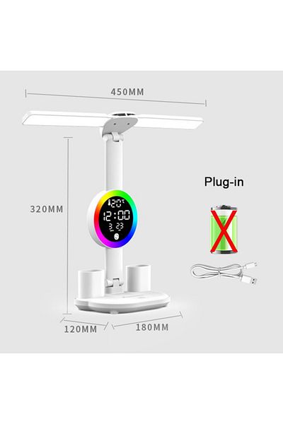 Choice A Plug In Model Rechargeable Led Table Lamp For Study Desk Lamp Reading Light Led Night Light With F