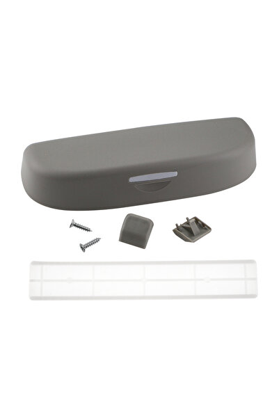 Choice حافظة نظارات شمسية للسيارة باللون الرمادي لسيارة تويوتا كورولا يارس في...