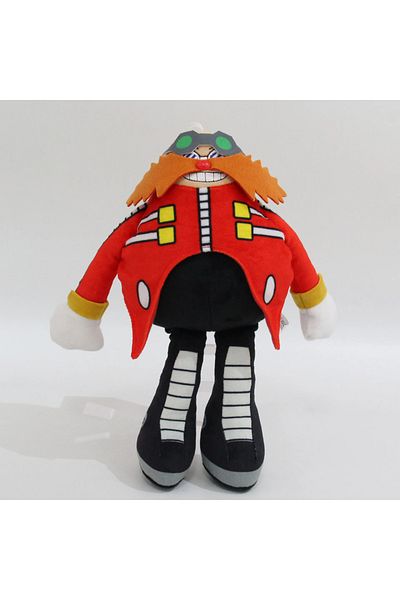 Choice 30cm 30 Anniversary The Hedgehog Modern Dr. Eggman Plush Toy, Red Doctor Eggman 9" Tomy