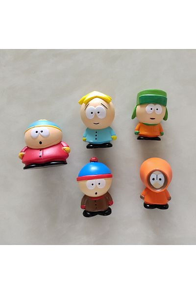 Choice 5pcs Southern Park Action Figure Toys Popular Model Creative Austral Park Toys For Children Birthday