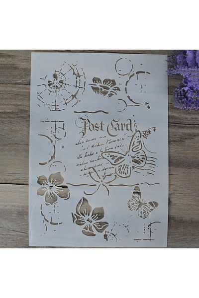 Choice A4 Size 21 By 29.7cm A4 Diy Craft Layering Flower Stencils For Walls Painting Scrapbooking Stamping