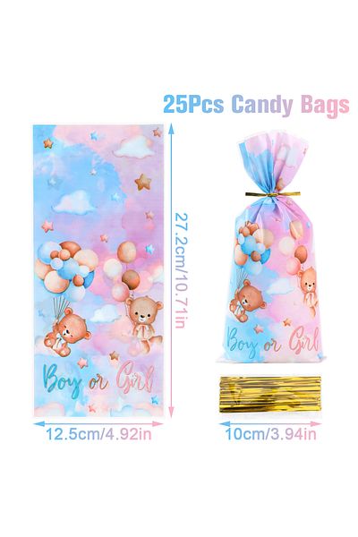 Choice As Shown 25pcs Welcome Baby Shower Party Gifts Bag Boy Or Girl Gifts Bags Gender Reveal Baby Shower