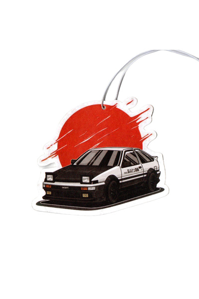 Choice 11 JDM Initial D AE86 Car Air Freshener Hanging Rearview Mirror Perfume Pendant Solid Paper Fujiwara