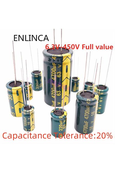 Choice 25v1000uf 10pcs High Frequency Electrolytic Capacitor 16v 25v 35v 50v 63v 100v 400v 100uf 220uf 330u