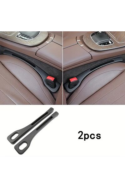 Choice 1set Left And Right 2pcs Car Seat Gap Filler Side Seam Plug Strip Styling Seat Gap Anti-drop Filling