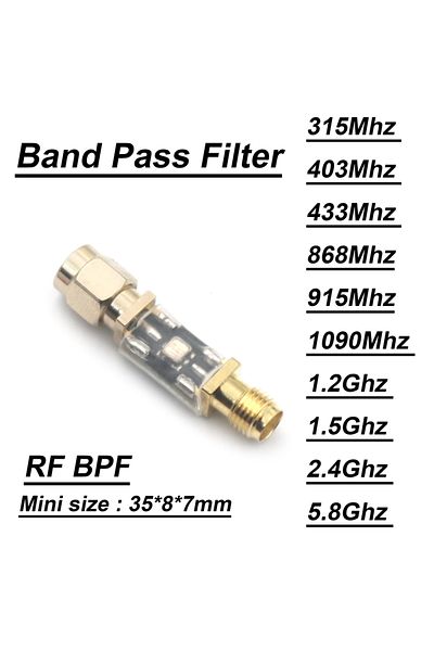 Choice Bpf 2.4ghz Bpf 315m 403m 433m 868mhz 915mhz 1.2g 1.5g 2.4g 5.8g Lc Band Pass Filter For Ham Radio R