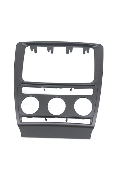 Choice Black Car Radio Panel Dash Fascia Plate Frame For Skoda Octavia Automatic Aircon 2004-2010 Adio Dvd