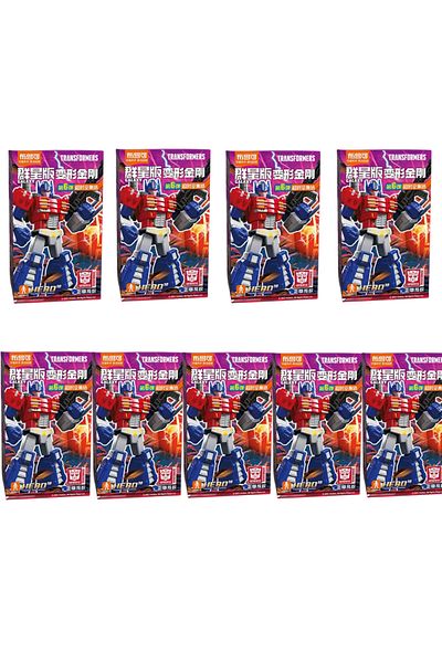 Choice 9pcs Blokees Transformation Optimus Prime Megatron Sunstreaker Dirge Building Blocks Action Figure A