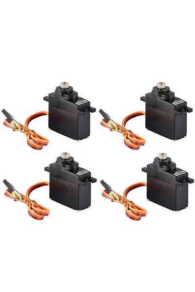 Choice 4pcs Ps-1171mg 4pcs Jx Servo Ps-1171mg 17g 3.5kg Torque Metal Gear Analog Mini Iron Core Servo For R