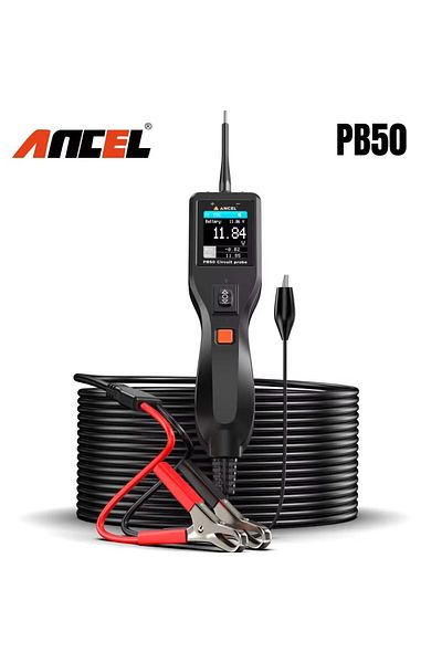 ANCEL Battery Tester Pb50 12/24v Car Electric Circuit Tester Resistant Tester Ac/dc Voltage Power Ci