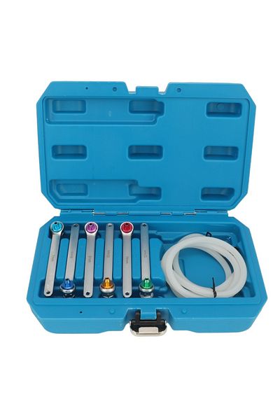 Choice Bleed Brake Fluid Spanner Kit Brake Bleeding Wrenches Efficient Bleeding High Hardness Silicone H...
