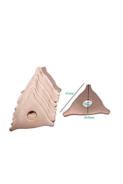 Choice 50 قطعة من الغسالة المستقيمة لسحب الخدوش المثلثية لآلة لحام البقعة وغس...