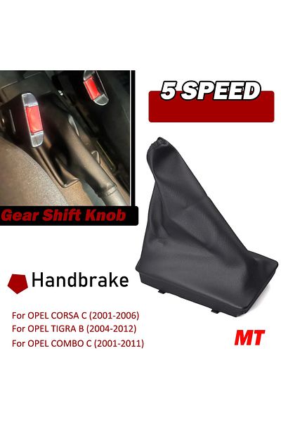 Choice For OPEL CORSA C (01-06) TIGRA B (04-12) COMBO C (01-11) Car Gear Shift Knob Lever Gaiter Boot Ca...