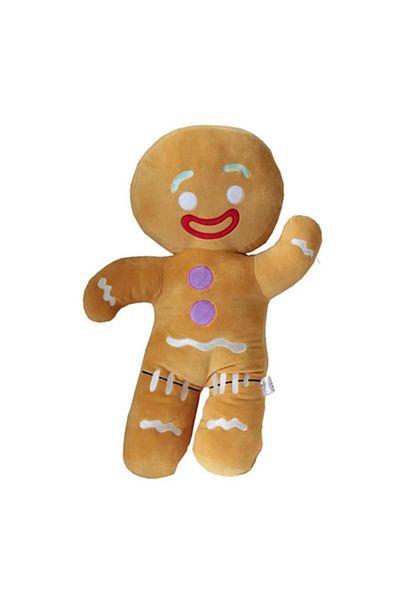 Choice 30cm Pendant Biscuit 30-60cm Cartoon Gingerbread Man Plush Toys Biscuit Shrek Stuffed Baby Appease D