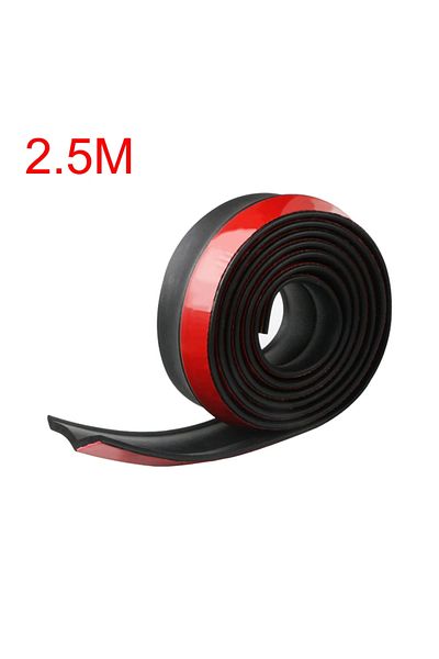Choice 2.5m Modified Surround Decorative Strip Front Bar Anti-collision Rubber Strip Automotive General Lig