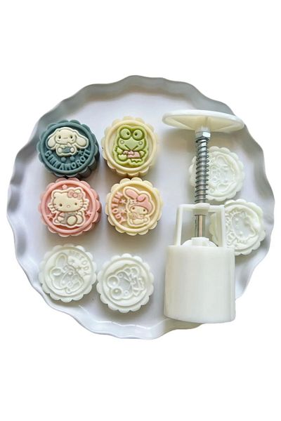Choice Sanrio Mold Sanrio Character Baking Mold Hello Kitty Melody Snoopy Cute Anime Cake Pastry Biscuit Pr