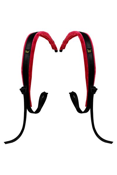 IRIN Red Strap Accordion Strap Adjustable 16-120 Bass Accordion Shoulder Strap Soft Velvet Shoulder
