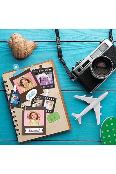 Choice Film Backgroun Cutting Dies Travel Camera Photo Frame Carbon Steel Die Cuts For Scrapbooking Card...