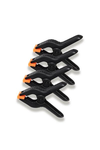 Choice 4 Inch 4pc 4inch Spring Clamps Diy Plastic Nylon Clamps Spring Clip For Woodworking Photo Studio Bac