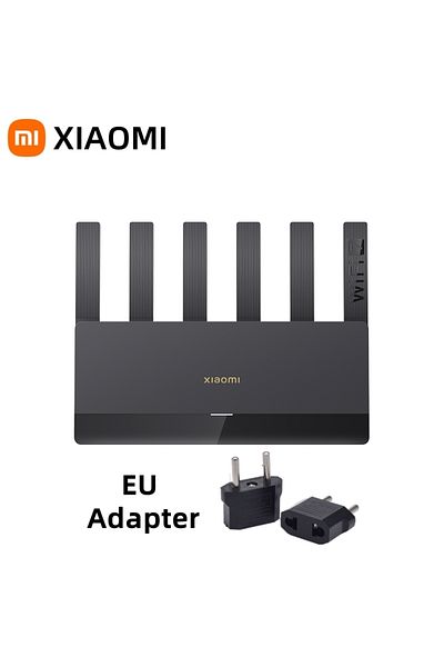 Choice جهاز توجيه Xiaomi BE6500 رباعي النواة Wifi7 6500Mbps 2.5G Ethernet Port تردد مزدوج 2.4/5GHz 6 In...