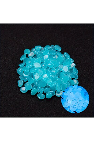 Choice 1000pcs(10X100pcs) Blue 500pcs/1000pcs/bag Glow-in-the-Dark Pebbles Create A Magical Garden Aquarium