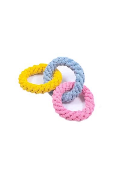 Choice Pink Blue Yellow Hamster Climbing Rope Toys Sugar Glider Cage Accessories Hanging Swing Cage Toy Bir