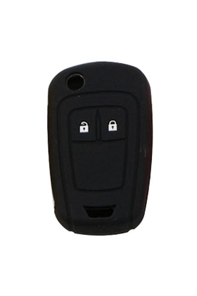 Choice Black 2 Buttons Silicone Car Remote Key Cover Case For Chevrolet Chevry Cruze Sedan Hatchback Malibu