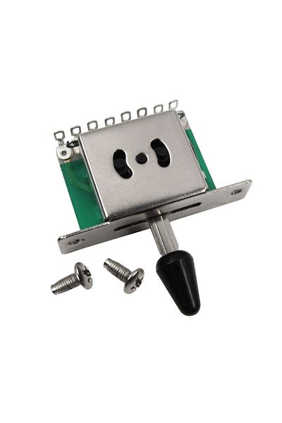FLEOR 5-way Guitar Switch Pickup Selector Switch With 2 Tips For Tl Style Electric Guitar Parts