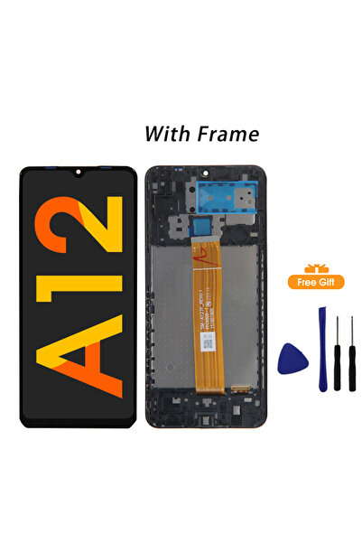 Be Smart Pro AUMOOK A127 6.5-inch LCD Touch Screen Digitizer with Frame for Samsung Galaxy A12 (A125F/A127F)