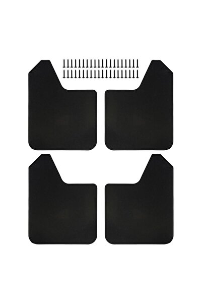 Choice 4Pieces Mudflaps Flaps Universal Exterior Parts Black Front and Rear Mudguard Mudflaps for Pickup...