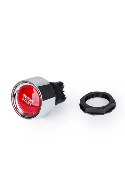 Choice Red 50a Multi-functional Car Engine Start Push Button Keyless Ignition Starter Switches Dc 12v 24v