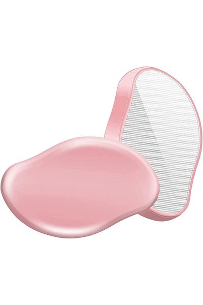 AWH Crystal Hair Eraser, Hair Removal Tool, Painless Reusable & Washable  - Misty Rose