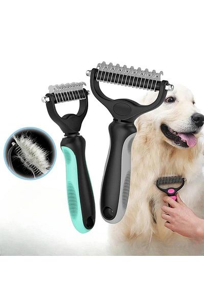 Choice Dog Cat Hair Removal Comb Pet Long Hair Short Hair Pet Grooming Care Brush Trimming Dematting Bru...