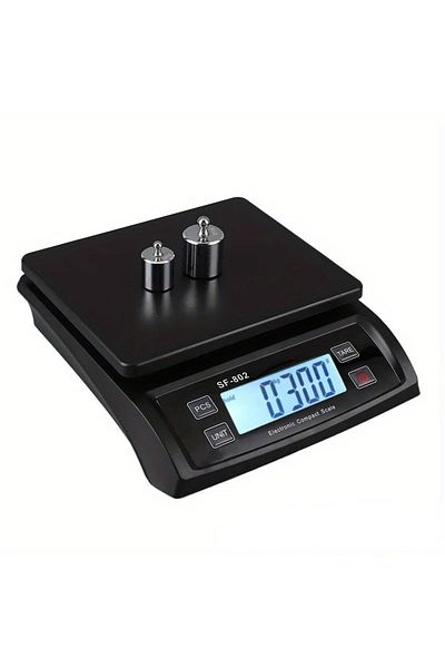 Choice 30kg Black 30kg/1g Digital Electronic Kitchen Scale Household Electronic Balance Scale Weight Balanc