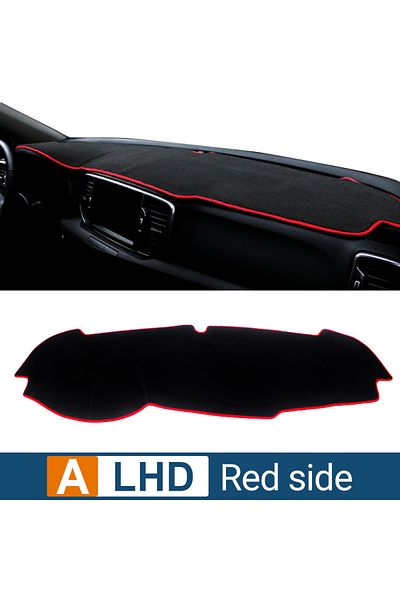 Choice A Red Side Lhd Car Dashboard Avoid Light Pad Instrument Platform Desk Cover Case Mat Carpets For Kia