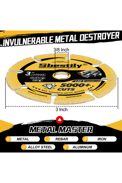SI FANG قرص قطع ماسي متعدد الأغراض 75 مم من Sbestily 75 مم 115 مم 5000+ قطع ع...