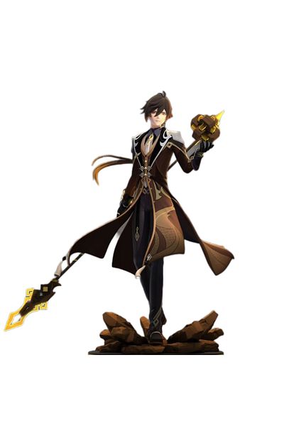 Choice 28cm Genshin Impact Zhongli Anime Figure Genshin Impact Klee Action Figure Hu Tao/Paimon Figurine...