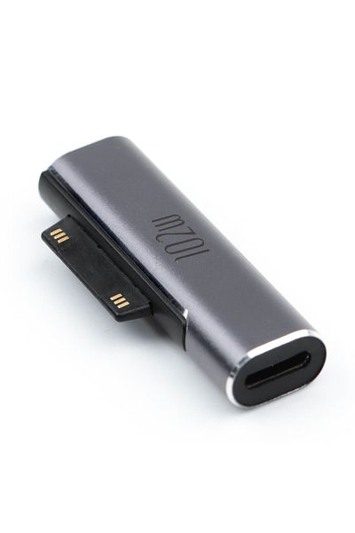 Choice محول كابل 44.5 102 وات PD شحن سريع USB C محول شاحن مزود طاقة لجهاز Microsoft Surface Pro