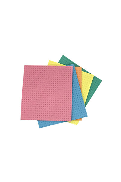 Choice 3 قطع متعددة 3 قطع من قماش غسيل الأطباق من لب الخشب والقطن وإسفنجة تنظ...