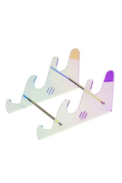 sikai 3 Tiers Colorful Keyboard Display Stand Transparent Acrylic Keyboard Stand For Computer Mechanical K