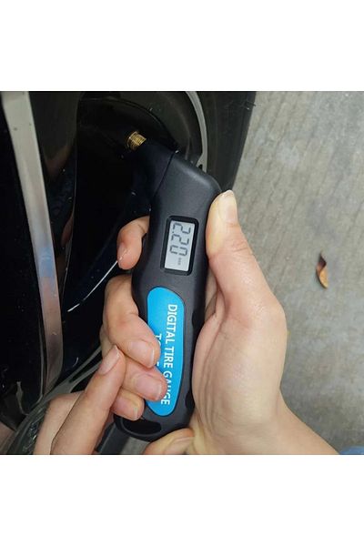 Choice Digital Car Tire Tyre Air Pressure Gauge Meter LCD Display Manometer Barometers Tester for Truck ...