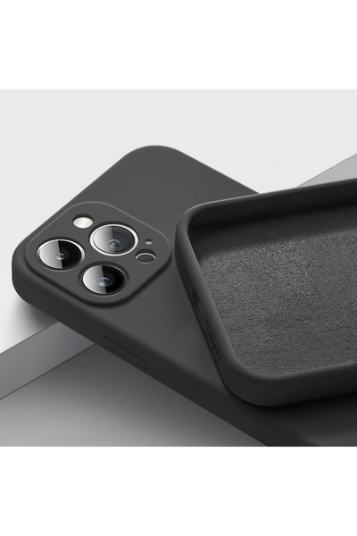 Choice Realme GT2 Black Fashion Square Frame Silicone Phone Case For Find X3 Lite X5 X6 Pro GT Neo 2 3 2T